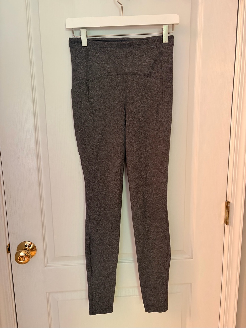 lululemon athletica Charcoal Heather High-Rise Leggings